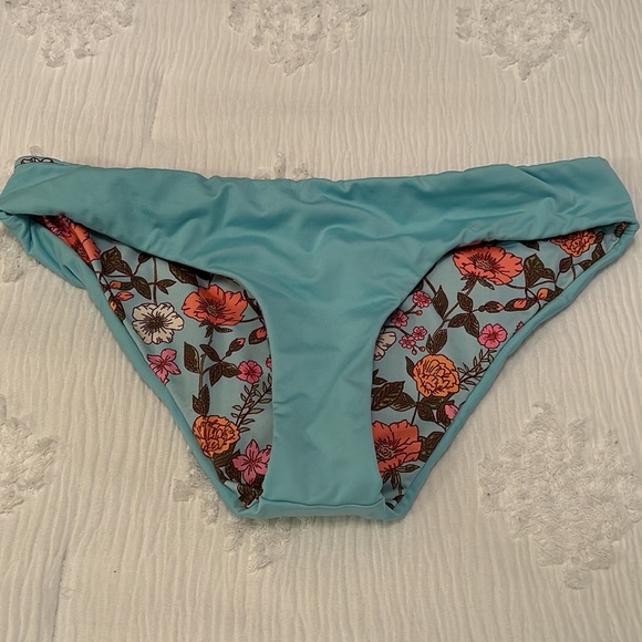 Maaji Sky Blue Sublime Classic Bikini Bottom 
MD / Blue / Signature Cut - Picture 5 of 6